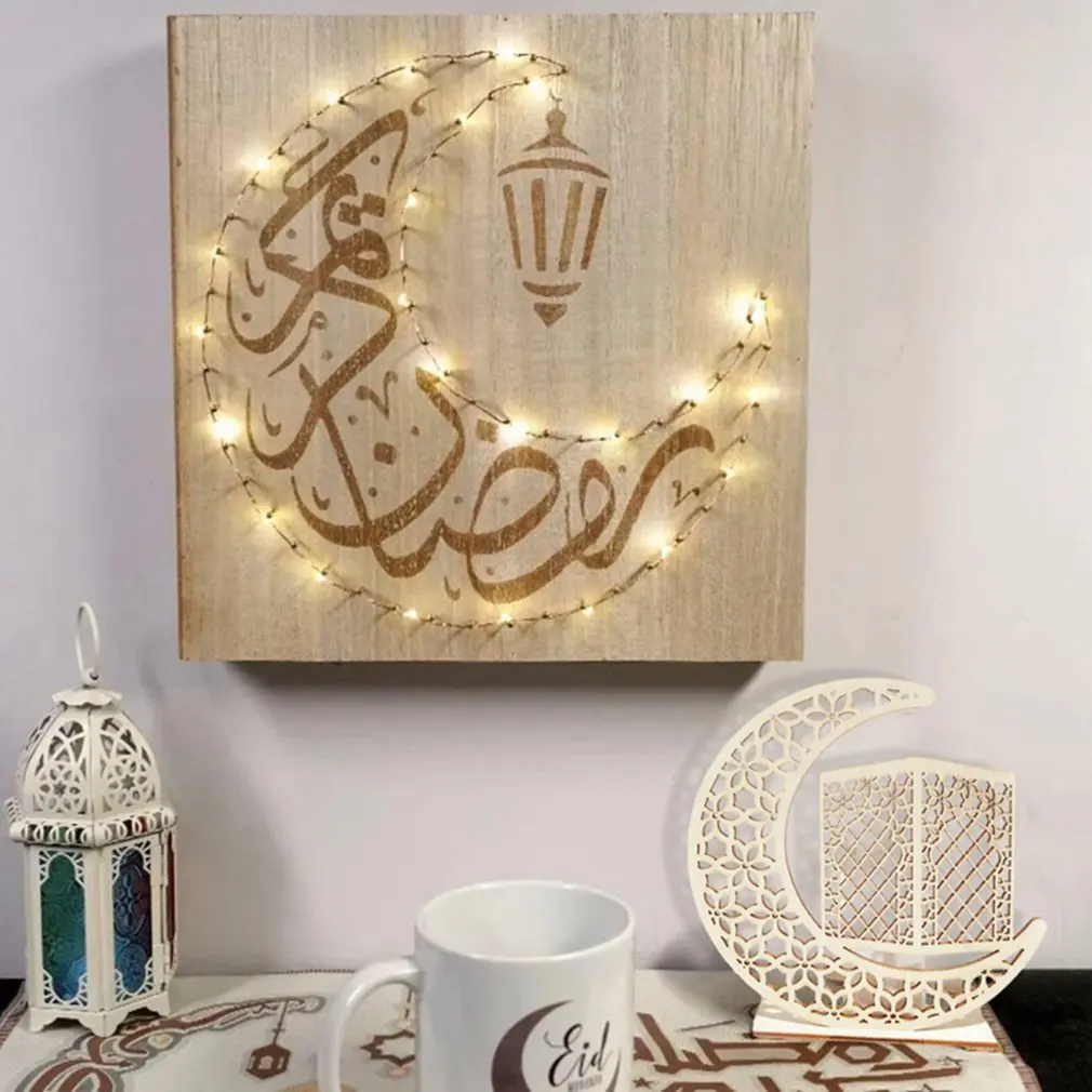 

Decor Ornament Licht Eid Kareem Ramadan Decor Voor Thuis Ramadan Mubarak Eid Al Adha Islamitische Moslim Party decor