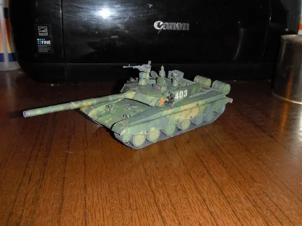 

1:35 1:50 China ZTZ-99 Main Battle Tank 99 Type Tank World DIY Paper Model 3D Paper Model Children Adult Educational Toys