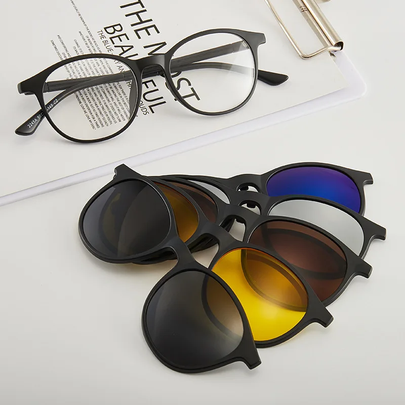 

DOISYER Magnetic absorption mirror fashion new men's polarized sunglasses retro polarized sunglasses women's sunglasses