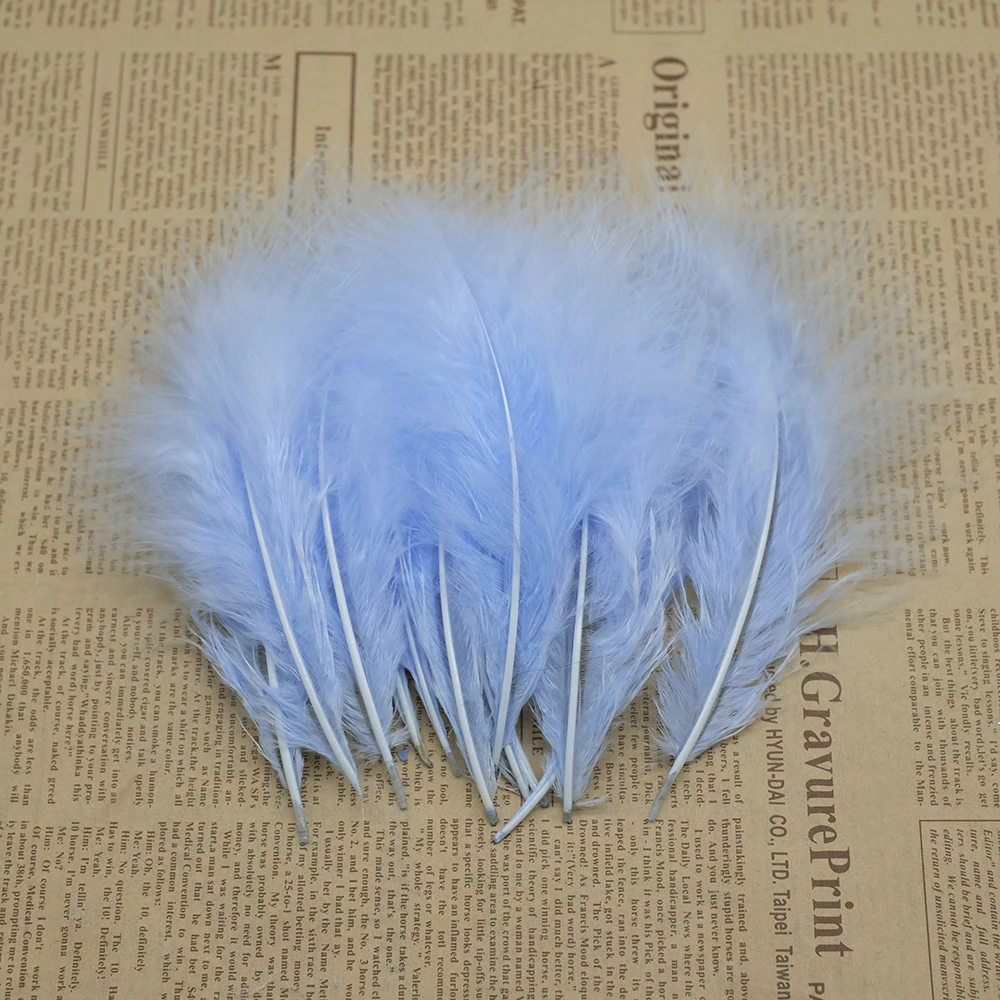 

Wholesale Turkey Feathers 6-10cm Chicken Plumes Turkey Marabou Feathers for Carnival Halloween Christmas DIY Craft Jewelry Deco
