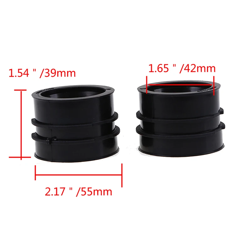 Posbay МОТОЦИКЛ КАРБЮРАТОР впускной клей сапоги для Kawasaki EX500 Ninja 500R 1987-2009 карбюраторы