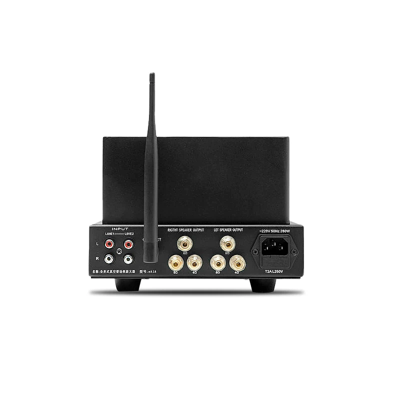 Douk аудио HiFi Push-Pull EL34 вакуумный ламповый усилитель Bluetooth стерео класса AB Усилитель мощности с усилителем для наушников