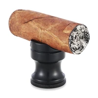 galiner metal cigar holder stand suport portable mini travel ashtray cigar puncher cutter with gift box