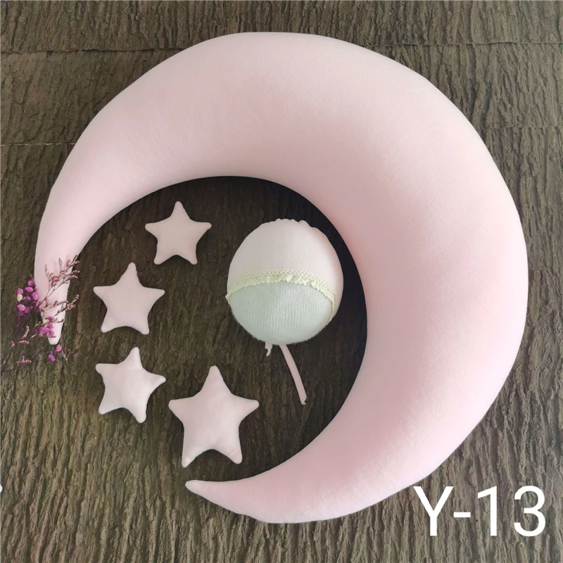 Newborn Photography Props Moon Pillows Stars Baby Shoot Studio Accessories Creative Posing Cushion Mat | Детская одежда и обувь