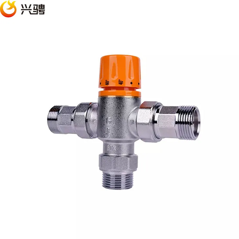 Автоматический термостатический смесительный клапан на солнечной энергии