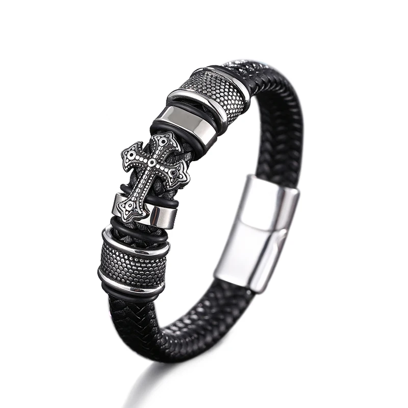 WENDYFO новинка Классическая религиозная ручная работа Мужская цепочка из