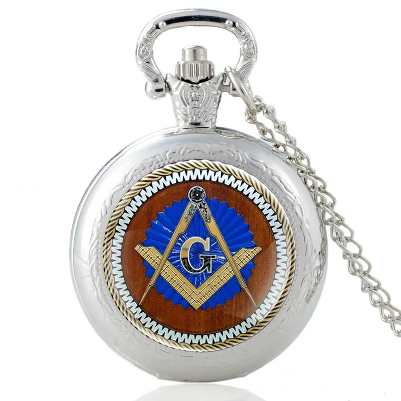 Черные классические свободные и приемлемые кварцевые карманные часы с кабошоном