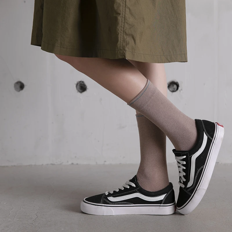 Модные тонкие хлопковые чулки/студенческие чулки/женские чулки/чулки для