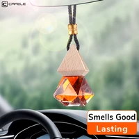 cafele car perfume bottle ornament include essential oil hanging auto air freshener universal car decoration interior for home