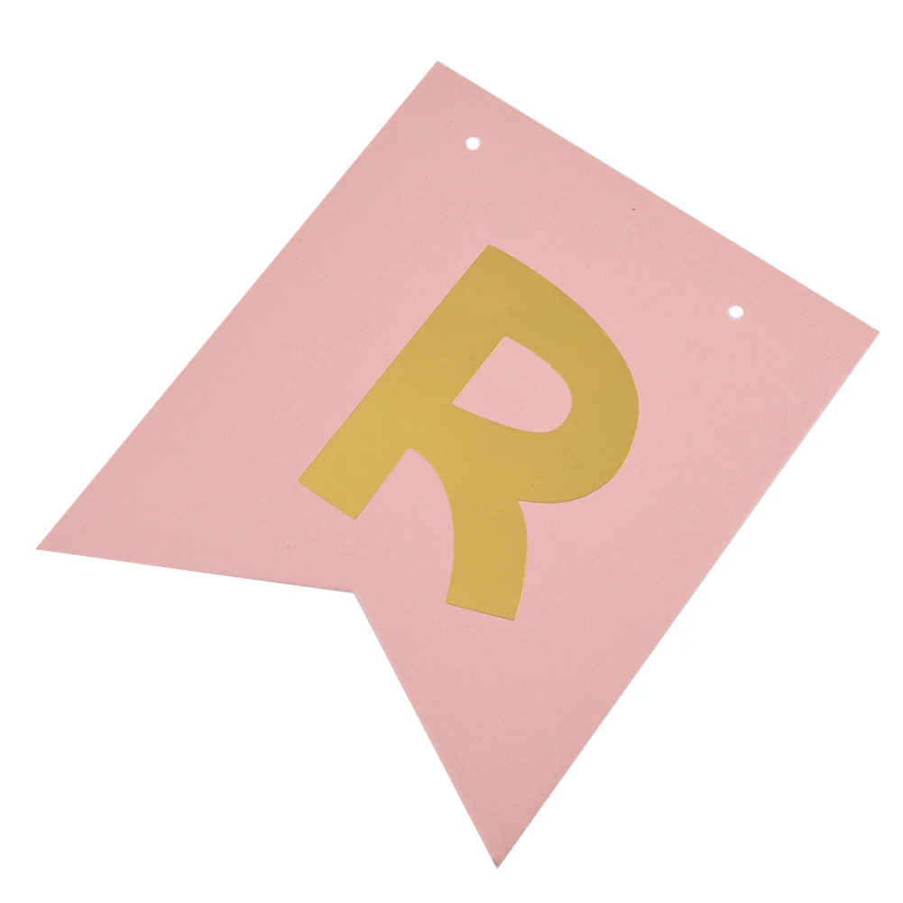 Гирлянда для детского дня рождения подсвечник только что заженный из крафтовой