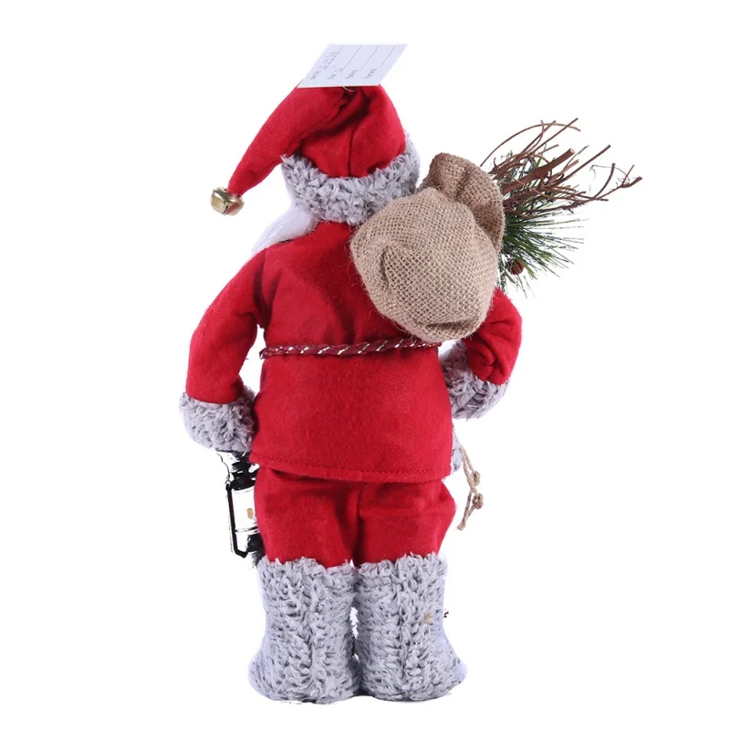 

Christmas Santa Claus Doll Funny Cute Tree Hanging Ornament Home Party Decoration Toys Faceness Doll