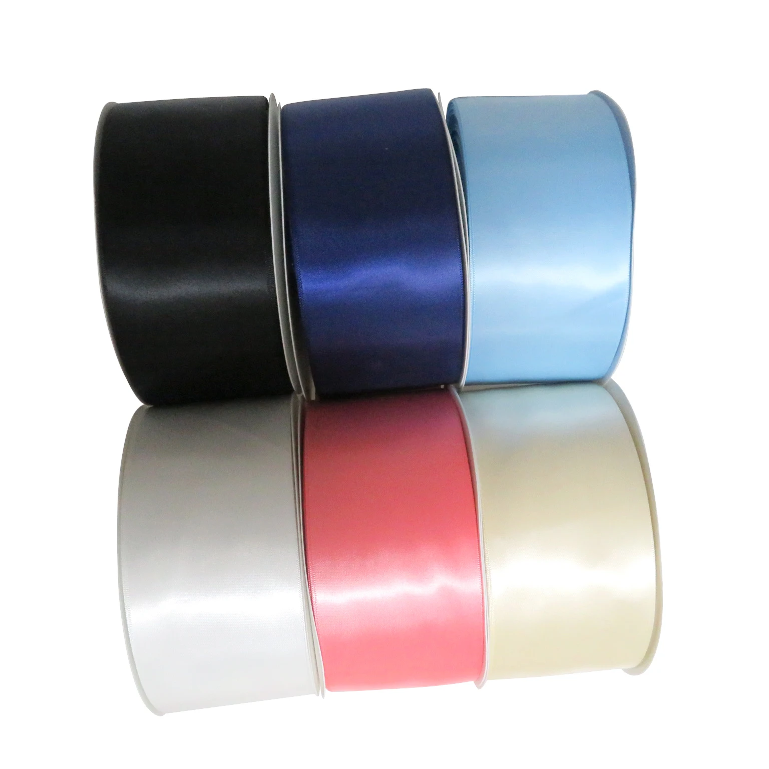 Бесплатная доставка оптовая продажа однотонная атласная лента 3 дюйма (75 мм) 196