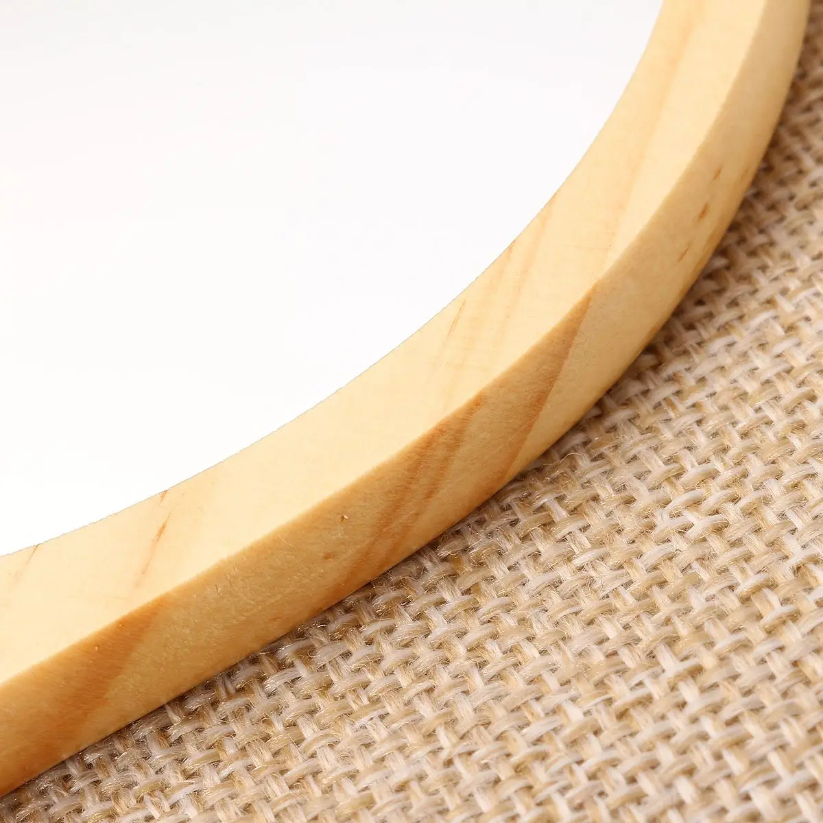 Новый Большой Круглый Деревянный винтажный ручной зеркальный Макияж