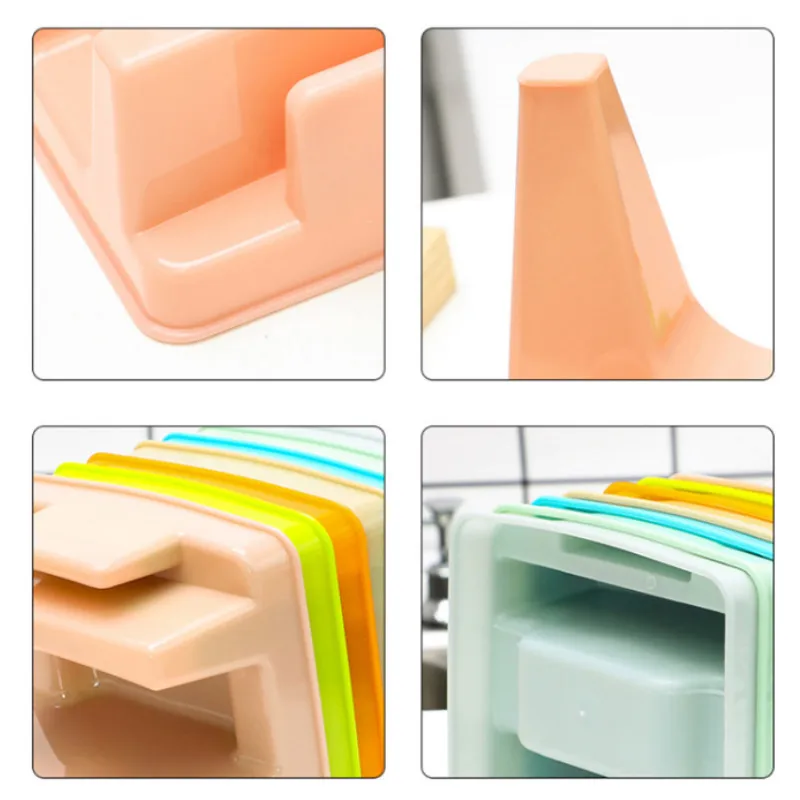 Кастрюля Крышка Для Сковороды держатель для раковины блок хранения разделочный