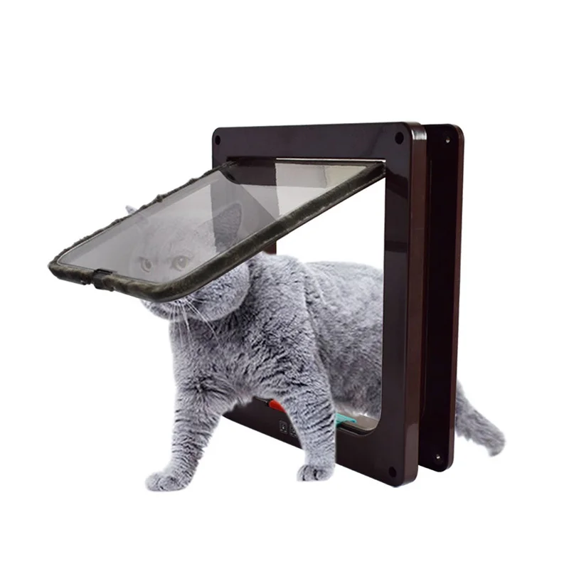 

LeChong Multi-size Pet Door Can Control The Direction Of Entry And Exit Pet Cat Hole Dog Door Hole Pet Supplies