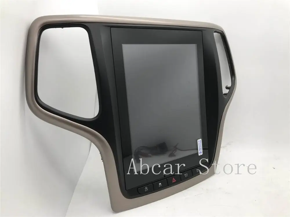 10,4 ''Tesla стиль Android 8,1 автомобильный dvd-плеер gps навигация для JEEP Grand Cherokee 2012- стерео радио CARPLAY ips PX6 HDMI