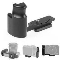 l shaped quick release plate bracket hand grip with 14 srew hole for canon eos m ilc camera