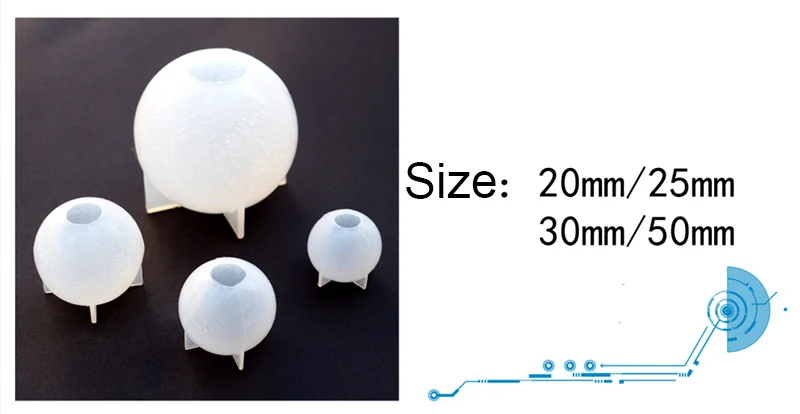 Форма силиконовая для ожерелья в форме Луны и шара украшение бижутерии сделай