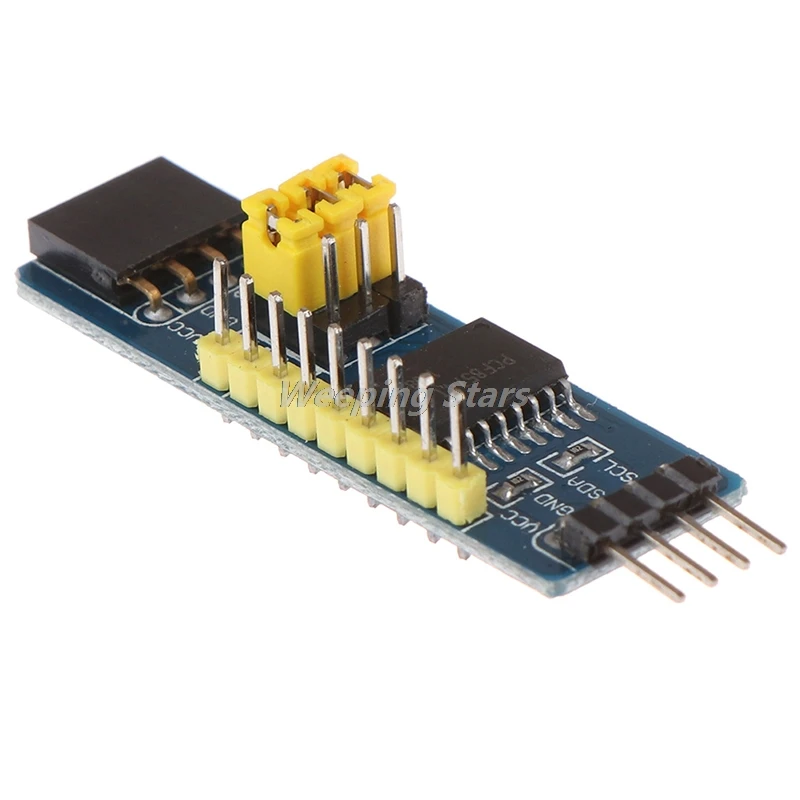 1 шт. I2C 8 бит ввода-вывода GPIO поддерживает два Интерфейс доска ПИН-кода ряд сидений