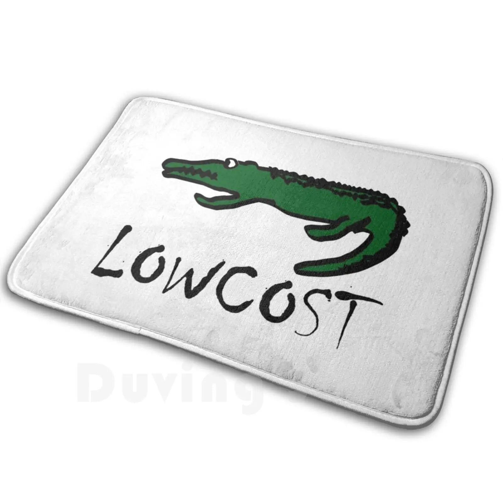 

Низкая цена-Забавный пародия коврик мягкий низкая цена La Coste крокодил Забавный мультяшный дизайнерский детский