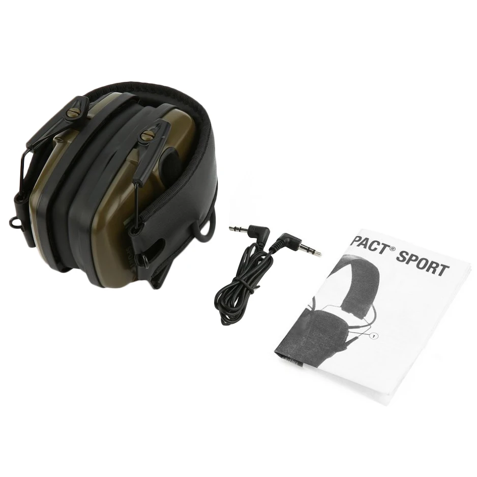 Электронные охотничьи наушники nr22db звукоусиления Шумоподавление Наушники