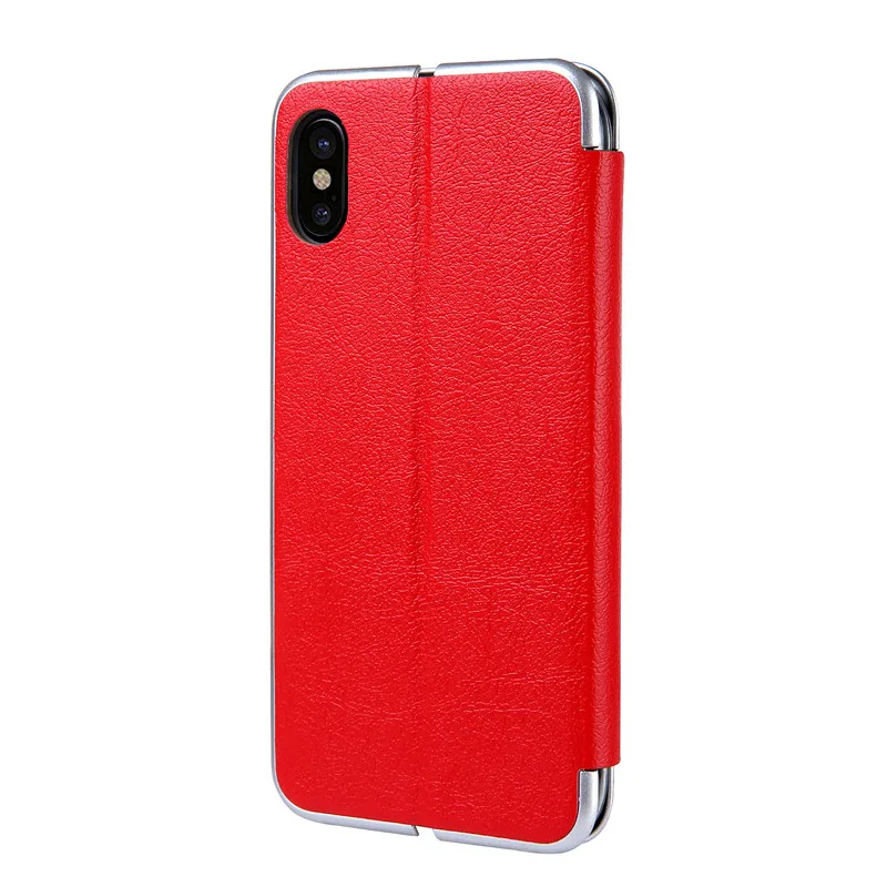 Красный Раскладушка чехол для телефона samsung Galaxy Note 8 9 10 Plus S7 Edge S8 S9 Plus S10 5G S10e S10 Plus защитный чехол - Цвет: Красный