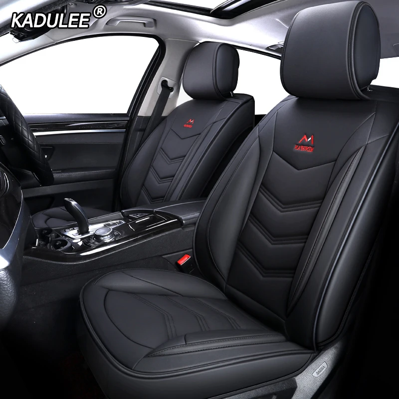 Кожаные чехлы KADULEE для автомобильных сидений audi a3 8l 8p sportback a4 b8 avant a5 a6 4f tt mk1 A1 A3 A6 A7 Q3