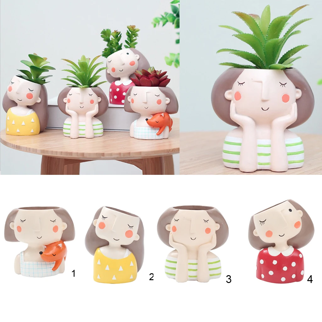 Мини-горшки для цветов мальчиков и девочек 1 шт. контейнер растений кактусов