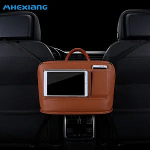 new 3 in 1 universal pu leather car seat gap bag multifunction large capacity storage tablet phone organizers auto accessories free global shipping
