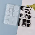 DIY ювелирные аксессуары  серёжки Подвески Силиконовых Форм Ювелирных изделий ручной работы формы УФ-отверждаемая эпоксидная смола пресс-форм