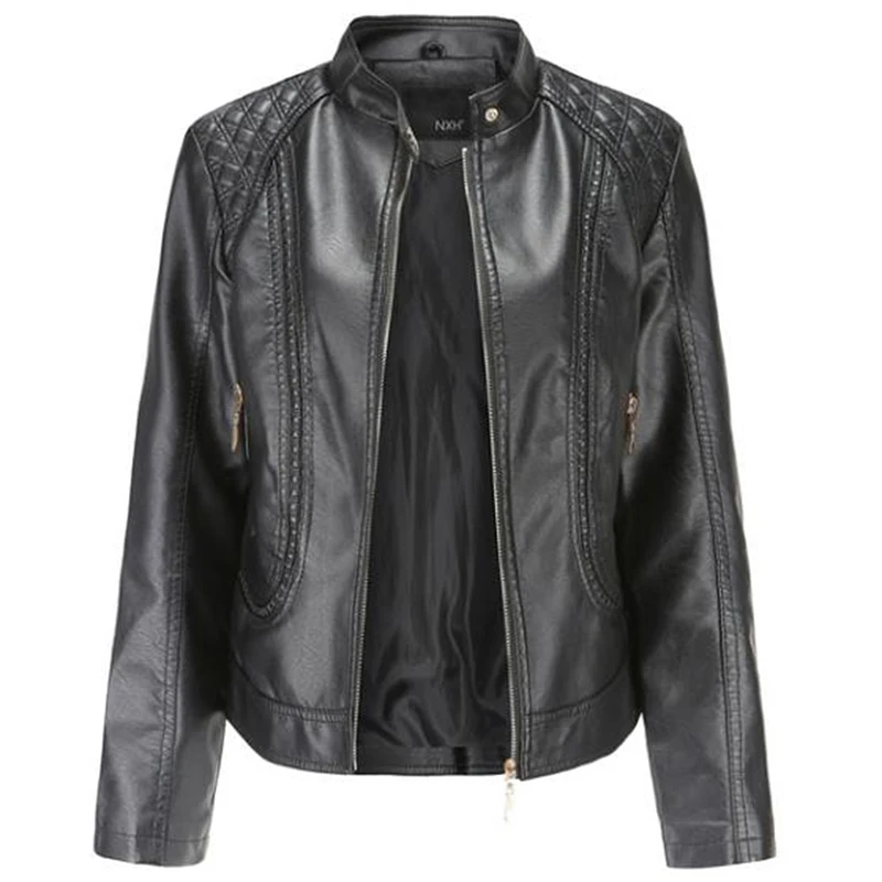 Куртки с темпераментом уличная женская одежда куртка со стоячим воротником