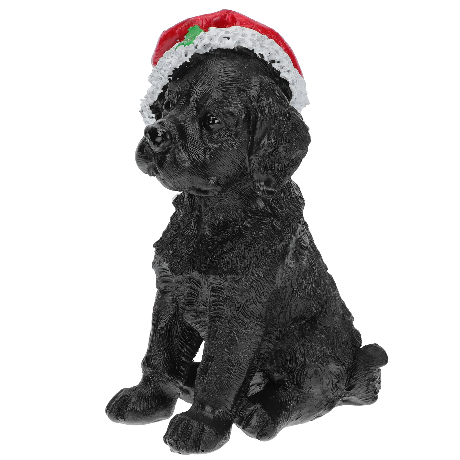 

1 шт. Рождественская шляпа, украшение из смолы для собак, креативное домашнее украшение для животных