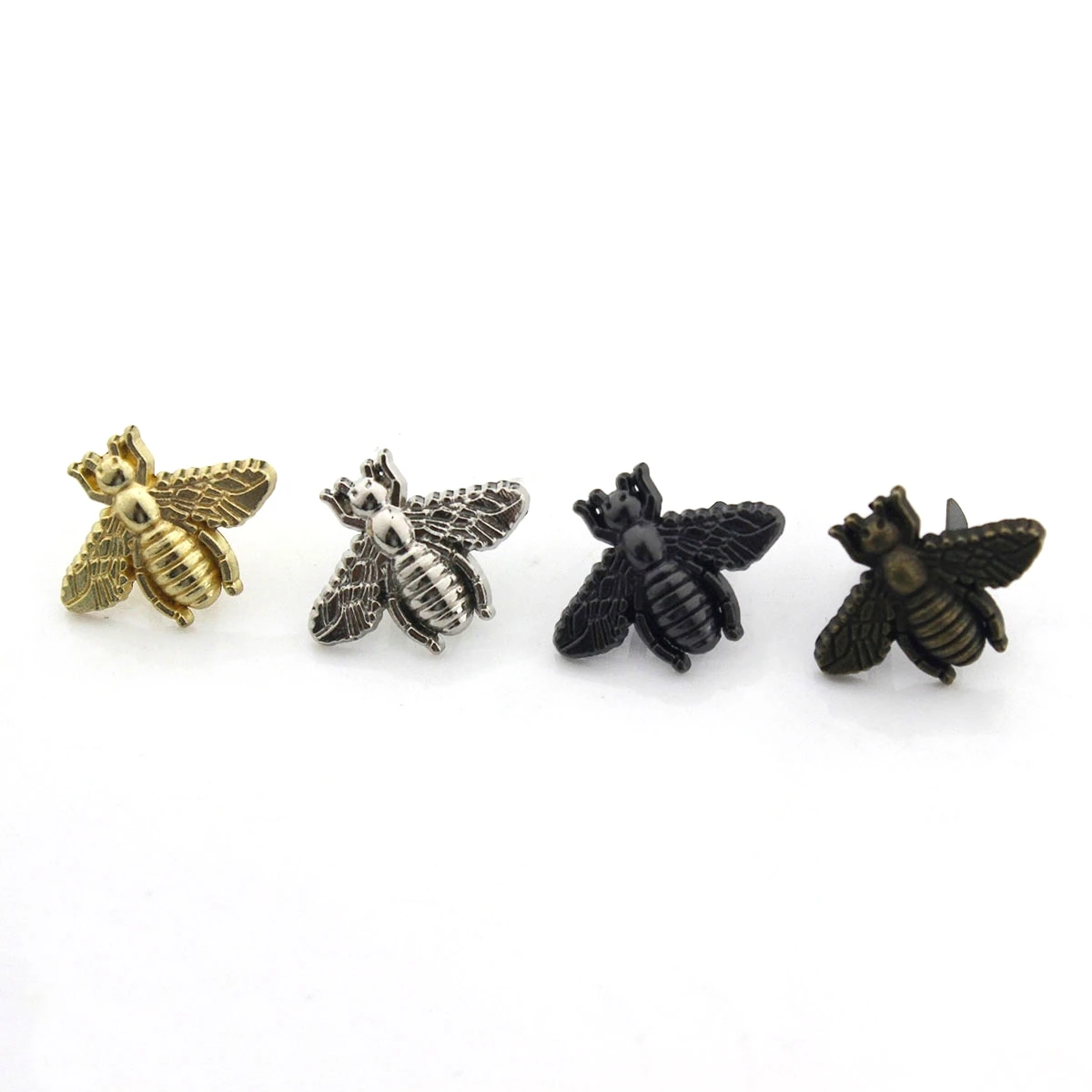 2pcs Metal Bee Shape Decoration Buckle New Style Bag Clip Clasp Hardware for Leather Craft Handbag Shoe DIY Accessories | Дом и сад