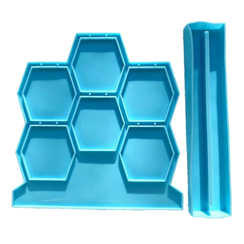 

L5YA DIY сотовая стойка для сережек, используемая в холодильнике и микроволновой печи