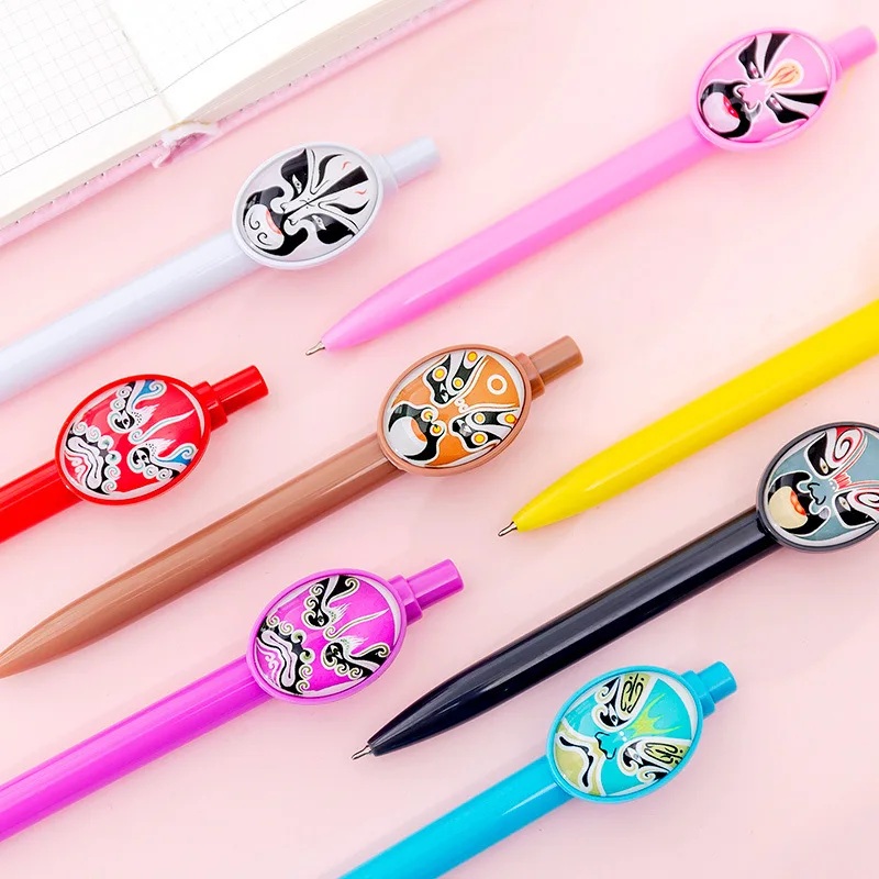 (8 шт./лот) творческая драматическая маска школьная Ручка офисные принадлежности|