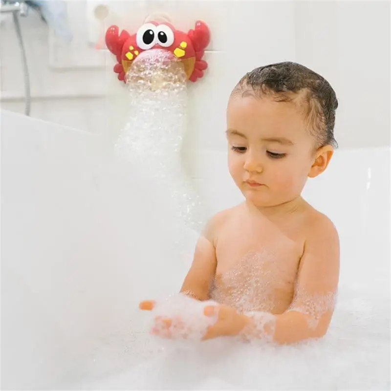 

Outdoor Bubble Machine Crabs&Frog Music Kids Bath High Quality Crab Bubble Machine Musical Bubble Maker Bath Baby Toy Shower