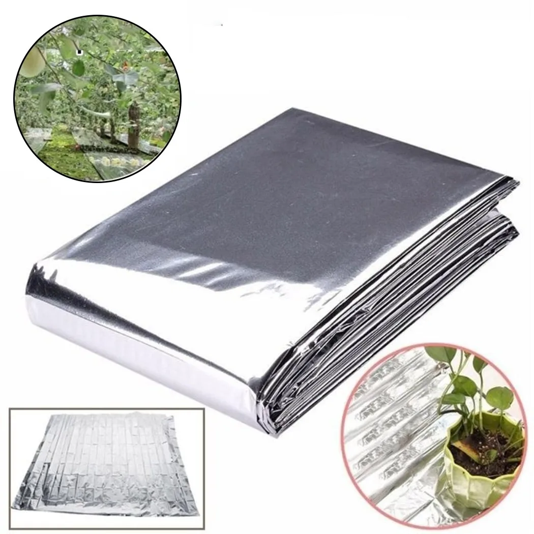 

210x120cm Double Garden Wall Mylar Film Covering Sheet Hydroponic Highly Reflective Indoor Greenhouse Planting Accessories