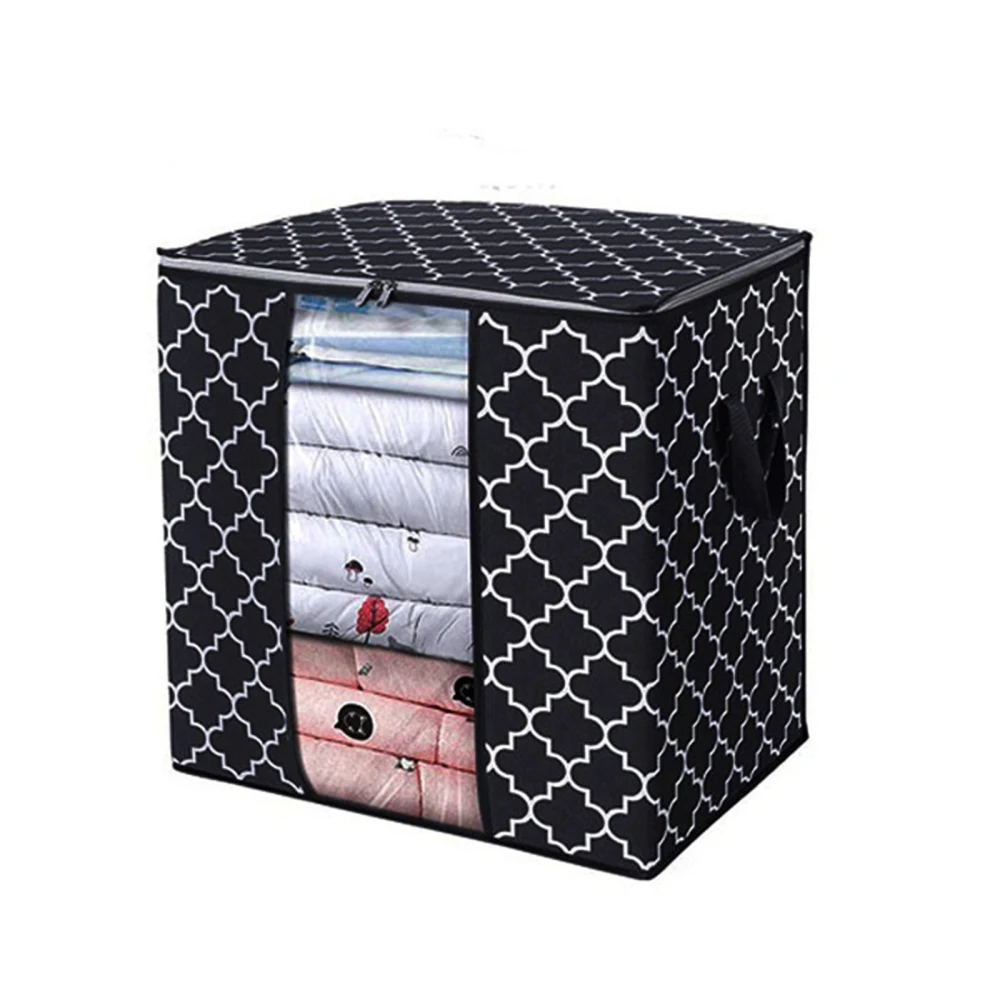 

Clothes Organizer Space Saving Container Quilt Storage Bag Large Capacity Moisture-proof And Insect-proof Non-woven Organizers