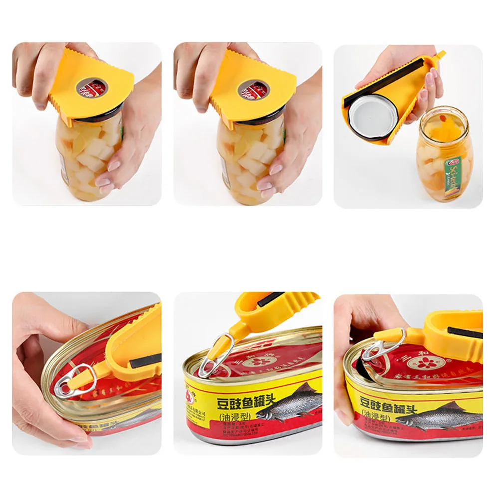 5 in1 Can OpenerAdjustable Multi-function Bottle Cap Opener Lids Off Jar Labor-saving Screw For Kitchen Gadge | Дом и сад