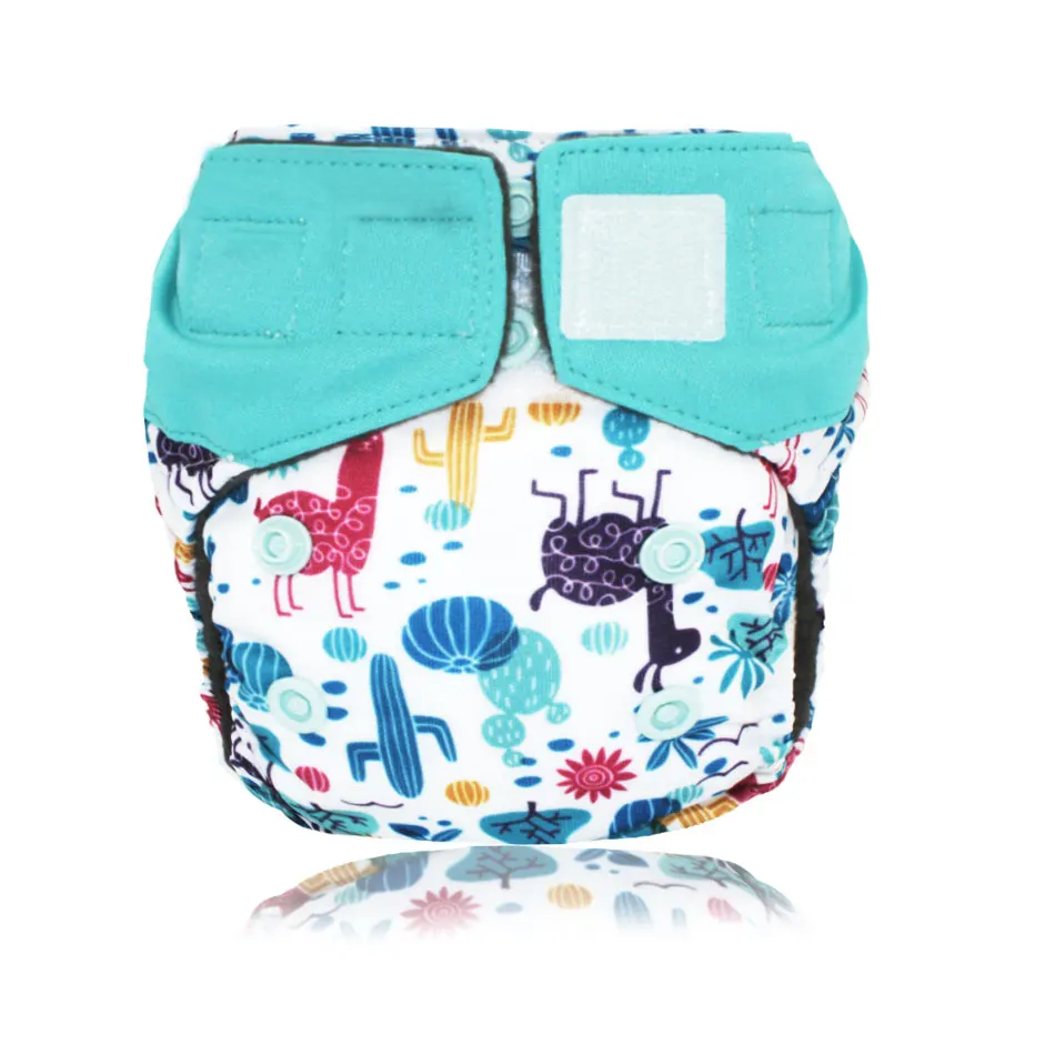 Miababy новорожденный AIO ткань пеленки древесный уголь Бамбук все в одном детские