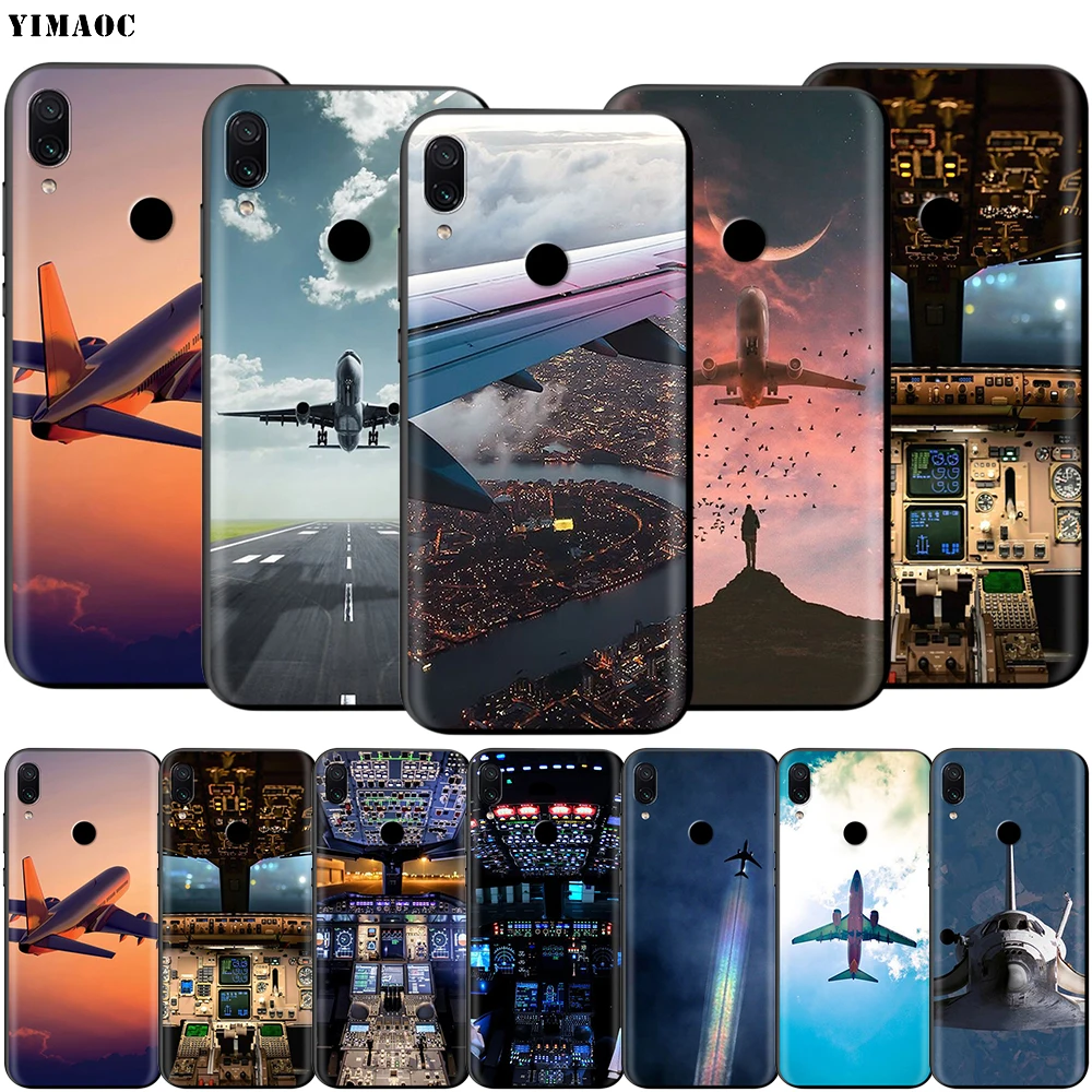 Авиационный самолет Fly TravelCase для Xiaomi Redmi MI Note MAX 3 6 6A 7 8 9 9A 9C 10 se A1 A2 Lite GO F1 A3 K30 Poco F2