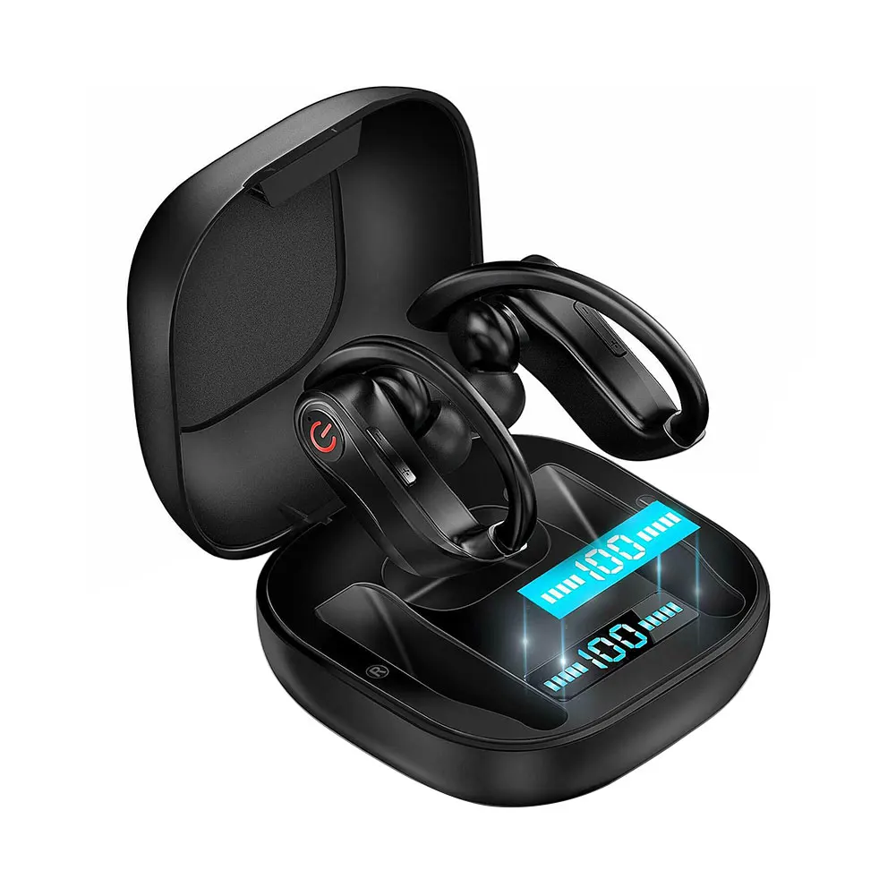 

Bluetooth 5.0 Earphones Wireless Bluetooth Headphone Noise Cancelling HiFi Stereo Sport Headset Handsfree With Microphone