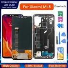 ЖК-дисплей для Xiaomi Mi 8, Amoled сенсорный экран с рамкой, сменный дигитайзер, ЖК-дисплей для MI 8, Mi8, M1803E1A, экран 6,21 дюйма