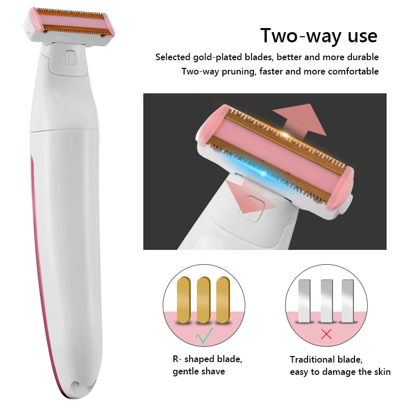 Электрическая бритва Женская Женский Триммер для волос с зарядкой от USB