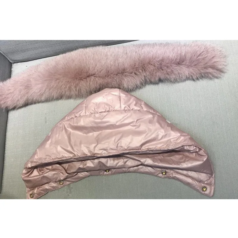 

Real Natural Fox Fur 2020 Winter Jacket Women Long White Duck Down Jacket Outwear Hooded Coat Thick Warm Down Parkas Plumones
