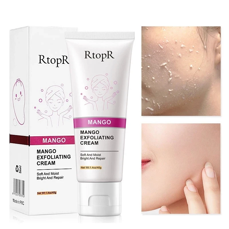 40g Deep Cleansing Exfoliating Peeling Gel Facial Cleanser Exfoliator Scrub Smooth Moisturizing Skin Care Cleaner |