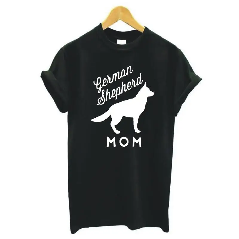 Women T Shirt German Shepherd Mom Dog Harajuku T-shirt Tops Casual Short Sleeve Tee Femme Plus Size Camiseta Mujer | Женская одежда