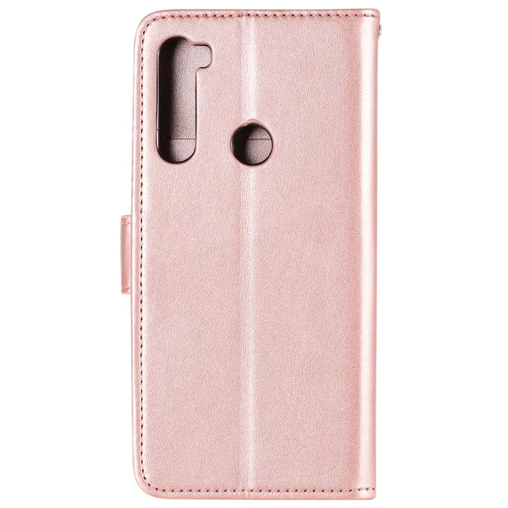 Флип чехол из искусственной кожи для Xiaomi Redmi Note 8 Pro 8T 3D бумажник с тиснением в виде
