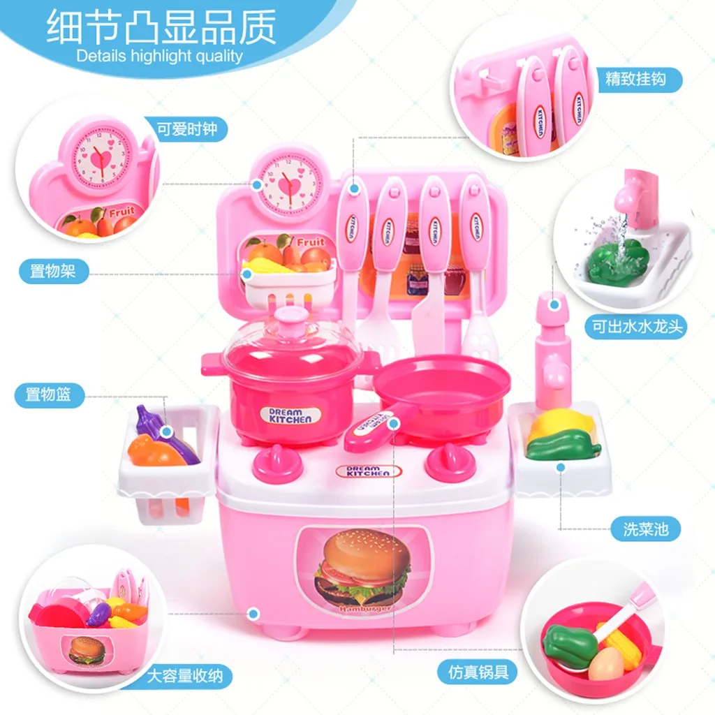 Кухонная посуда для родителей и детей развивающие кухонные игрушки ролевые игры