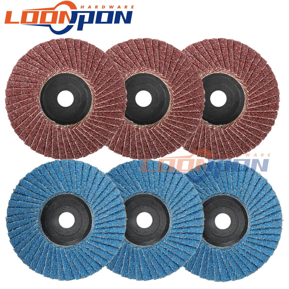 75mm Grinding Wheels 3inch Flap Discs  For Angle Grinder Metal 80# High Quality  2-10pcs